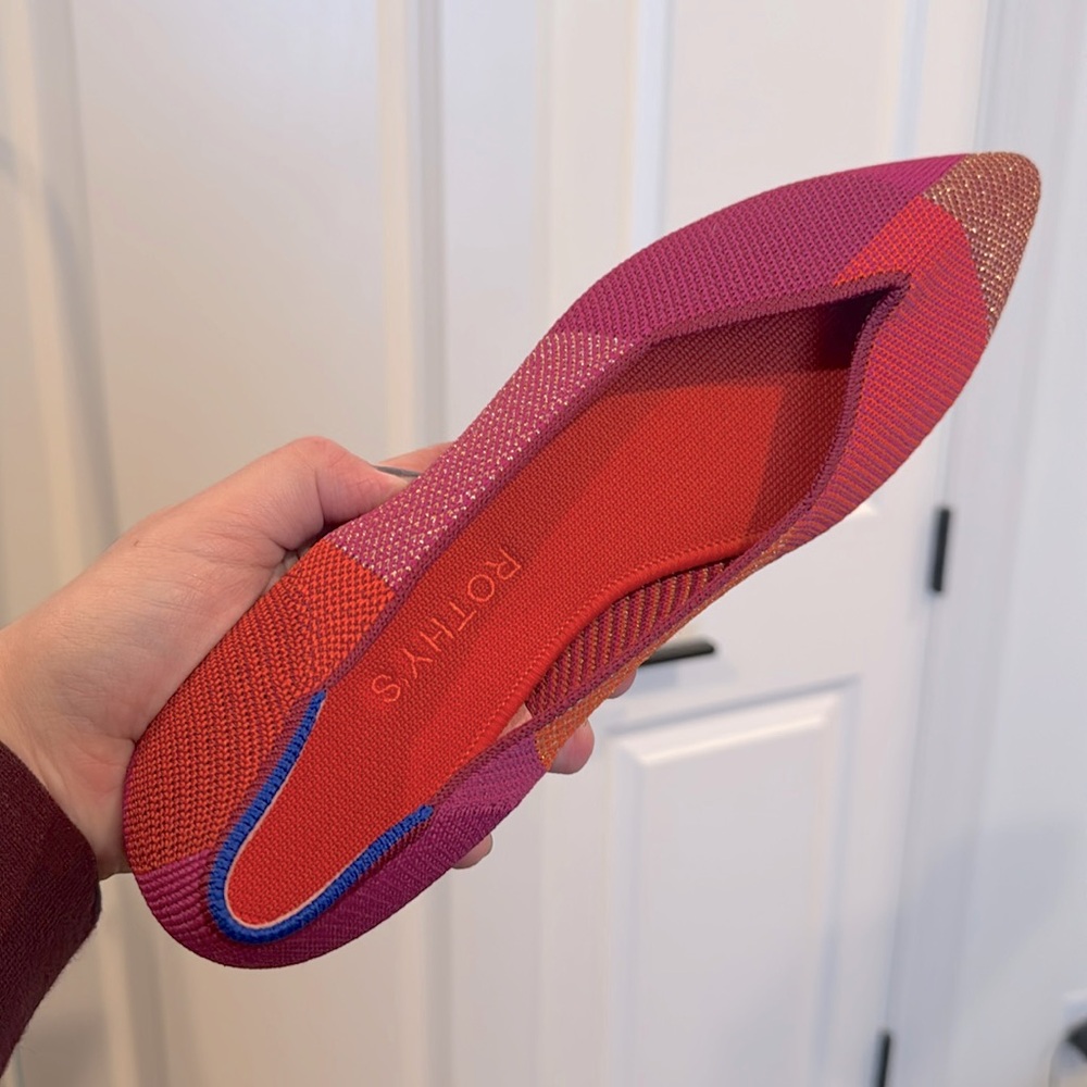 Rothy’s, size 9.5, pink, brand new